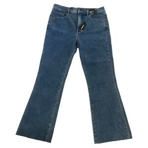 EXPRESS FLARE CROPPED JEANS SIZE 8 NWT